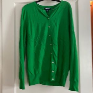 NWOT Kelly Green Cardigan